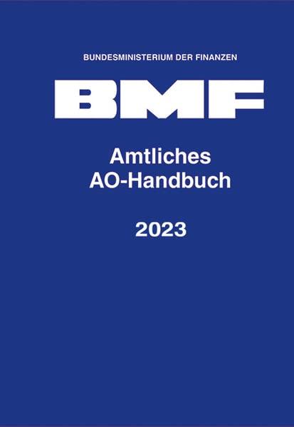 Amtliches AO-Handbuch 2023