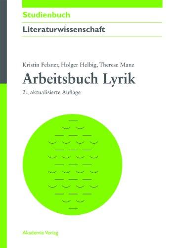 Arbeitsbuch Lyrik