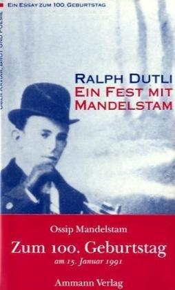 Ein Fest mit Mandelstam