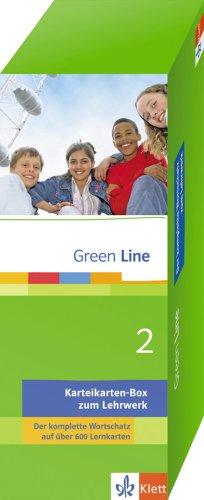 Green Line, Neue Ausgabe für Gymnasien, Bd.2 Karteikarten-Box zum Lehrwerk