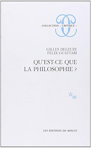 Qu'est-ce que la philosophie ?