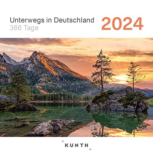 Unterwegs in Deutschland 2024: KUNTH Abreißkalender 365 Tage