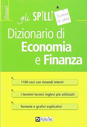 Dizionario di economia e finanza