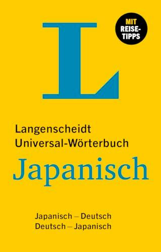 Langenscheidt Universal-Wörterbuch Japanisch: Japanisch - Deutsch / Deutsch - Japanisch