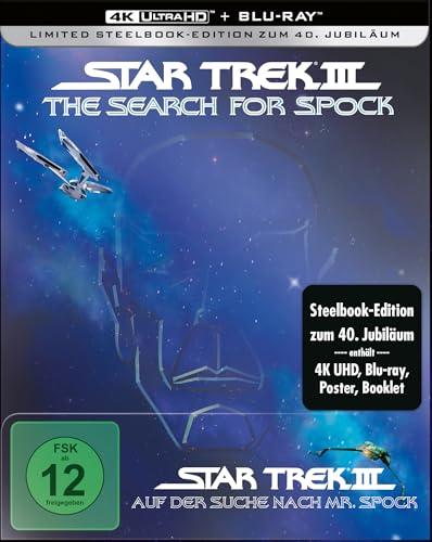 Star Trek III: Auf der Suche nach Mr. Spock - Limited Steelbook [4K Ultra HD] + [Blu-ray]