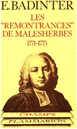 Les Remontrances de Malesherbes : 1771-1775