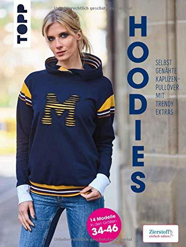 Hoodies - Selbstgenähte Kapuzenpullover mit trendy Extras: Modelle in den Größen 34-46