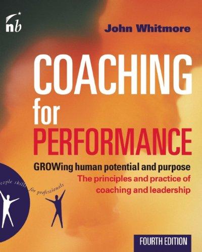 Coaching for Performance (People Skills for Professionals)