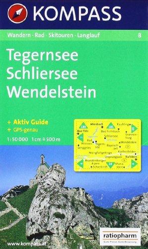 Tegernsee, Schliersee, Wendelstein: 1:50.000. Wandern / Rad / Ski. GPS-genau