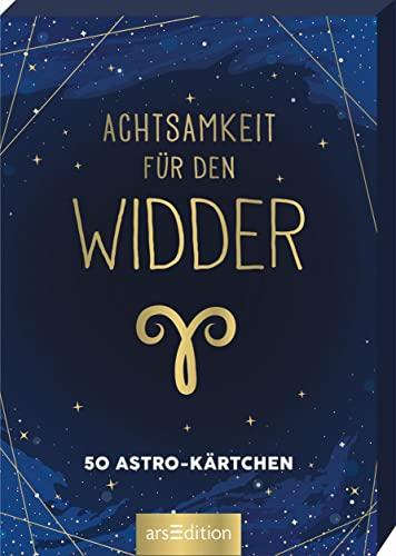 Achtsamkeit für den Widder: 50 Astro-Kärtchen | Astrologie im Spielkartenformat für die Handtasche