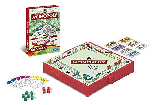 Hasbro Monopoly B1002100 - Monopoly Kompakt Reisespiel