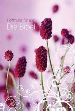 Hoffnung für alle. Die Bibel. Flower Edition I: pink - AT und NT