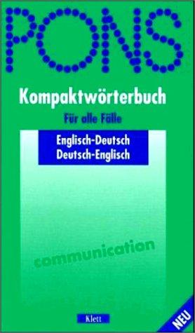 PONS Kompaktwörterbuch Englisch, Ausgabe 2002