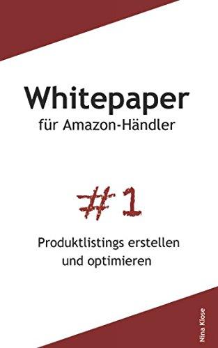 Whitepaper für Amazon-Händler: Produktlistings erstellen und optimieren