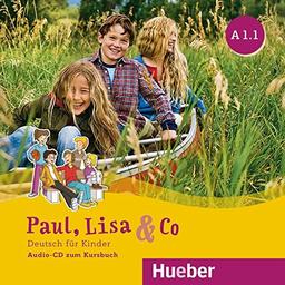 Paul, Lisa & Co A1/1: Deutsch für Kinder.Deutsch als Fremdsprache / Audio-CD