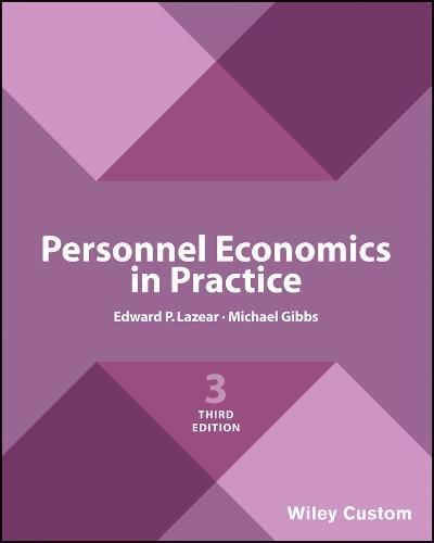 Personnel Economics in Practice