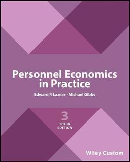 Personnel Economics in Practice