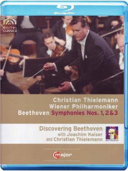 BEETHOVEN Sinfonien 1, 2 & 3 Christian THIELEMANN (+ 170 min. Doku mit Joachim Kaiser) [Blu-ray]