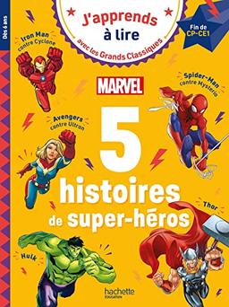 5 histoires de super-héros : fin de CP, CE1