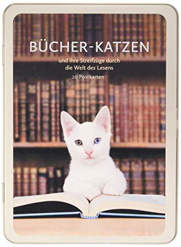 Bücher-Katzen: und ihre Streifzüge durch die Welt des Lesens