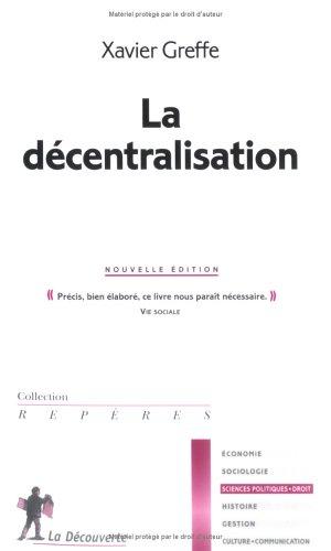 La décentralisation