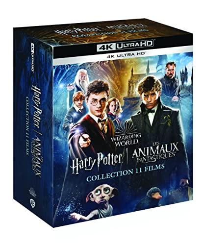 Wizarding world : harry potter 1 à 7.2 + les animaux fantastiques 1 à 3 4k ultra hd [Blu-ray] [FR Import]