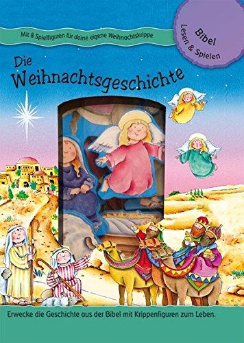 Die Weihnachtsgeschichte Box: Erwecke die Geschichte aus der Bibel mit 8 Krippenfiguren zum Leben!