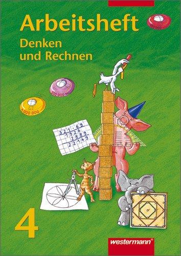 Denken und Rechnen - neu. Mit Euro: Denken und Rechnen Allgemeine Ausgabe (Euro): Arbeitsheft 4