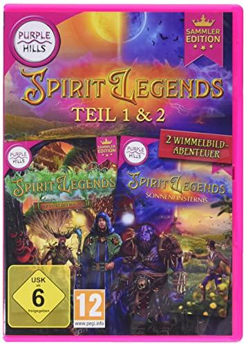 Spirit Legends 1+2,1 DVD-ROM (Sammleredition): Spirit Legends - Der Geist des Waldes; Spirit Legends - Sonnenfinsternis. 2 Wimmelbild-Adventures