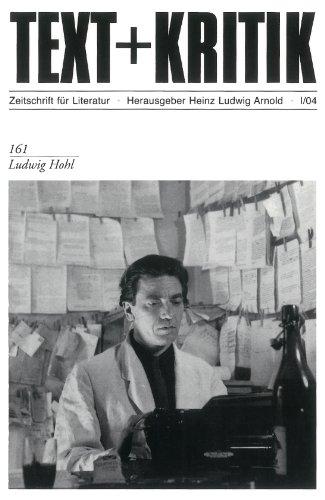 Ludwig Hohl (TEXT+KRITIK 161)