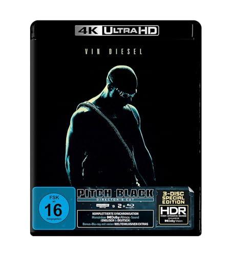 Pitch Black (Director's Cut) – 3-Disc-Special-Edition (4K Ultra HD) (+ Blu-ray) (+ Bonus-Blu-ray)