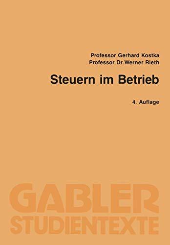 Steuern im Betrieb