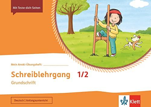 Schreiblehrgang Grundschrift 1/2: Übungsheft Klasse 1/2 (Mein Anoki-Übungsheft)