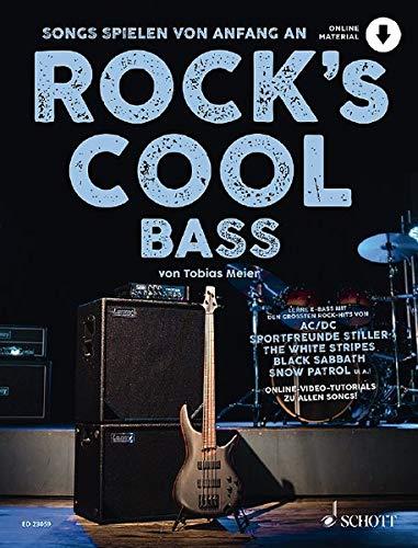 Rock's Cool BASS: Songs spielen von Anfang an. E-Bass. Ausgabe mit Online-Audiodatei.