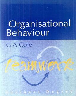 Organisational Behaviour (Business Degree S.)