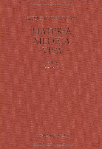 Materia medica viva, Bd. 9., Cicuta virosa - Corallium rubrum