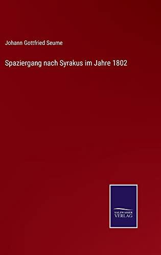 Spaziergang nach Syrakus im Jahre 1802