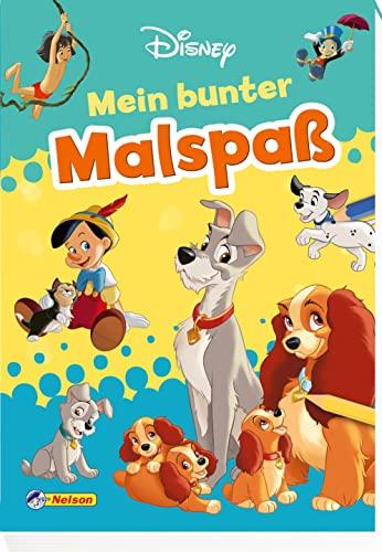 Disney Klassiker: Mein bunter Malspaß: Block mit mehr als 60 Ausmalmotiven