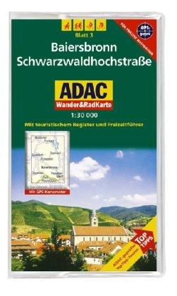 Baiersbronn, Schwarzwaldhochstrasse: 1:30000. Schwarzwald. GPS-genau