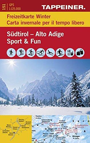 Freizeitführer Südtirol - Sport & Spaß im Winter (Freizeitkarten mit Führer)