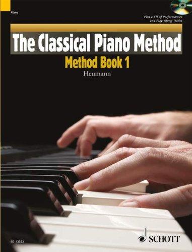 The Classical Piano Method: Method Book 1. Klavier. Ausgabe mit CD.