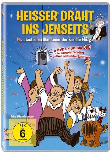 Heisser Draht ins Jenseits ( 13 Folgen - Original DEFA-Synchronisation - ungeschnitten) - Phantastische Abenteuer der Familie Mézga [2 DVDs]