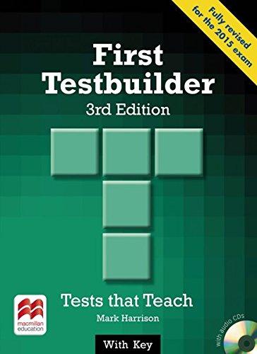 First Testbuilder: 3rd Edition (2015).Tests that Teach / Student's Book with 2 Audio-CDs (with Key)