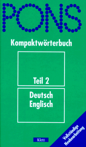 PONS Kompaktwörterbuch, Deutsch-Englisch