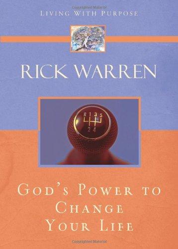 God's Power to Change Your Life (Living With Purpose)