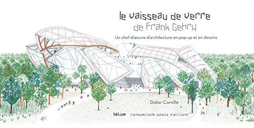 Le vaisseau de verre de Frank Gehry : un chef-d'oeuvre d'architecture en pop-up et en dessins