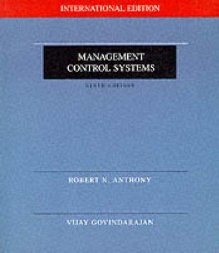 Management Control Systems