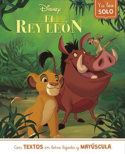 El Rey León. Ya leo solo (Disney. Lectoescritura): Con textos en letra ligada y mayúscula (Aprendo con Disney)