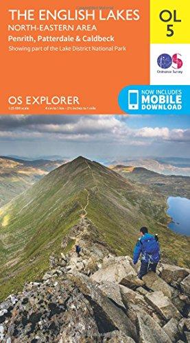 The English Lakes - North-Eastern Area, Penrith, Patterdale & Caldbeck (OS Explorer Map)