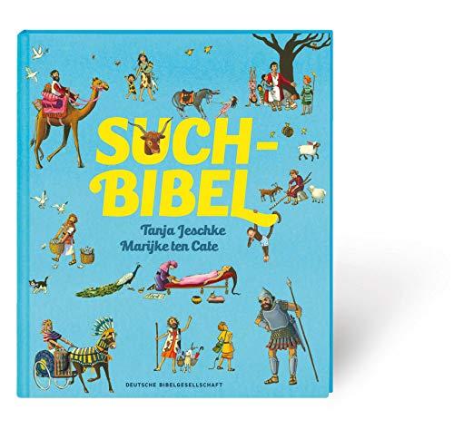 Such-Bibel. Großformatiges Wimmelbuch für Kinder ab 4 Jahren. Bilderbuch mit Bibelgeschichten für Kinder. Besonders als Geschenk, im Kindergottesdienst oder für Religionsunterricht geeignet